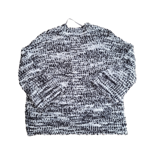 Marc New York Andrew Marc Fuzzy Knit Boho Dolman Sleeve Cardigan Sweater szL - Picture 10 of 11